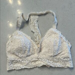 Auden White Lace Bralette - size M